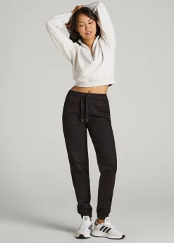 Twill Jogger Pants for Tall Women