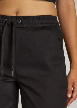 Twill Jogger Pants for Tall Women