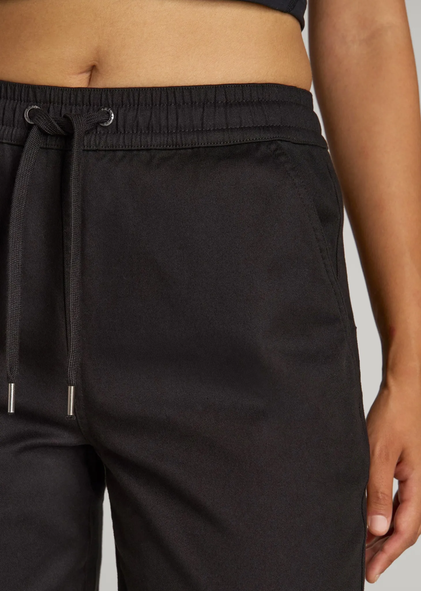 Twill Jogger Pants for Tall Women