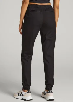 Twill Jogger Pants for Tall Women