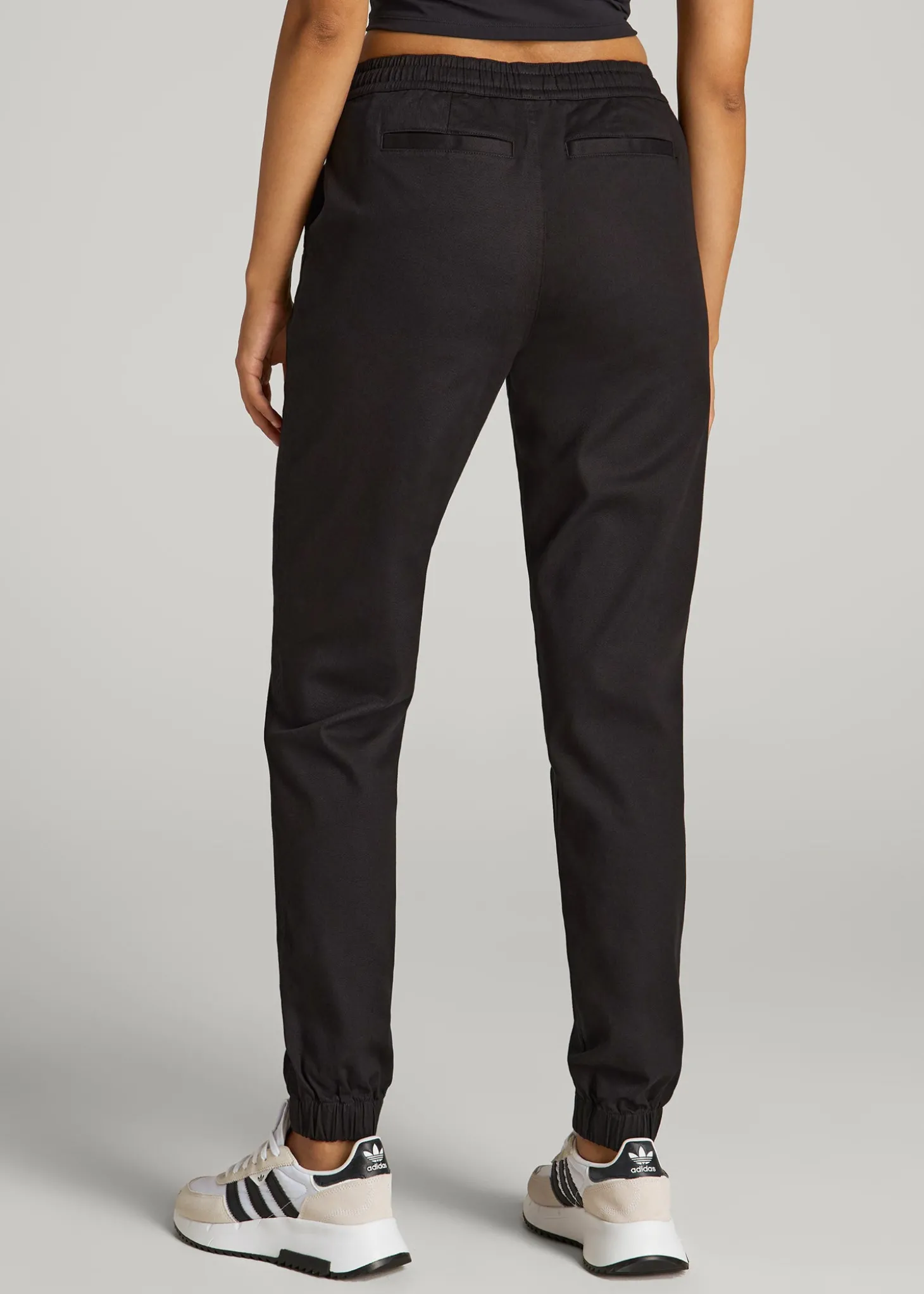 Twill Jogger Pants for Tall Women