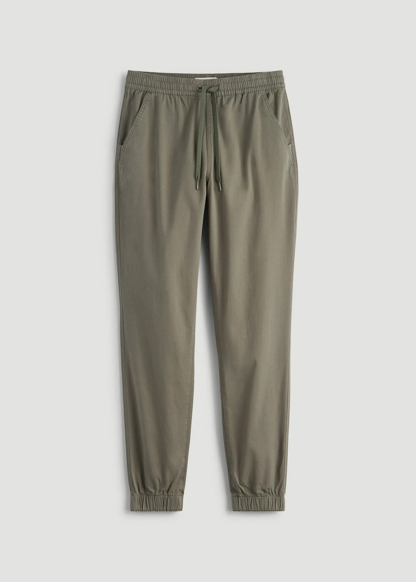 Twill Jogger Pants for Tall Women
