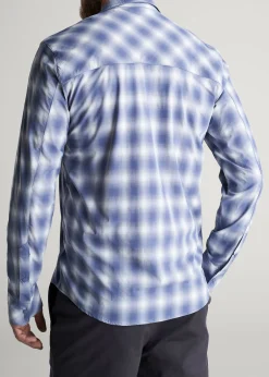 Ultra Lightweight Snap-Front Shirt for Tall Men