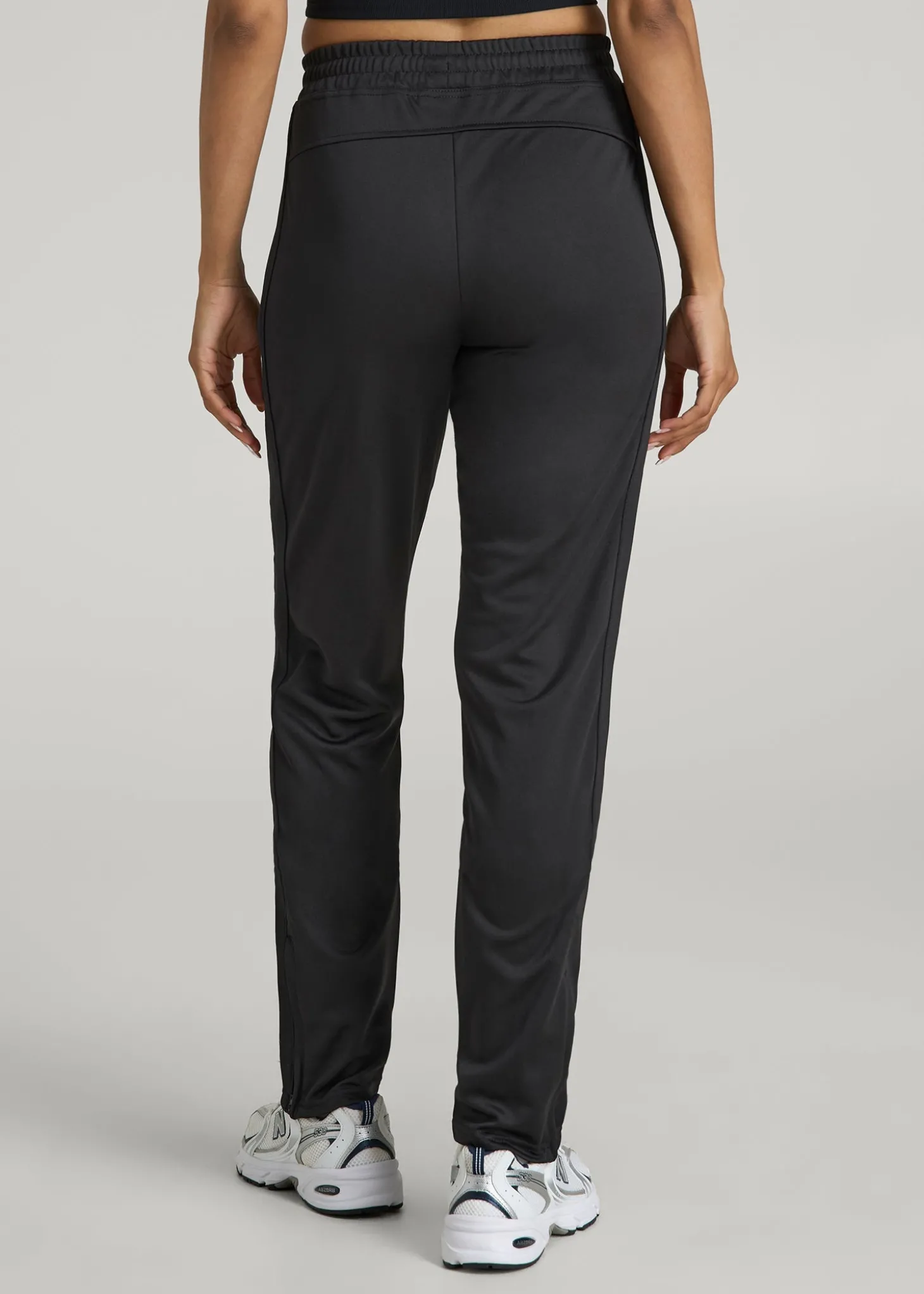 Ultra Lightweight Tricot Athletic Stripe Pants for Tall Women