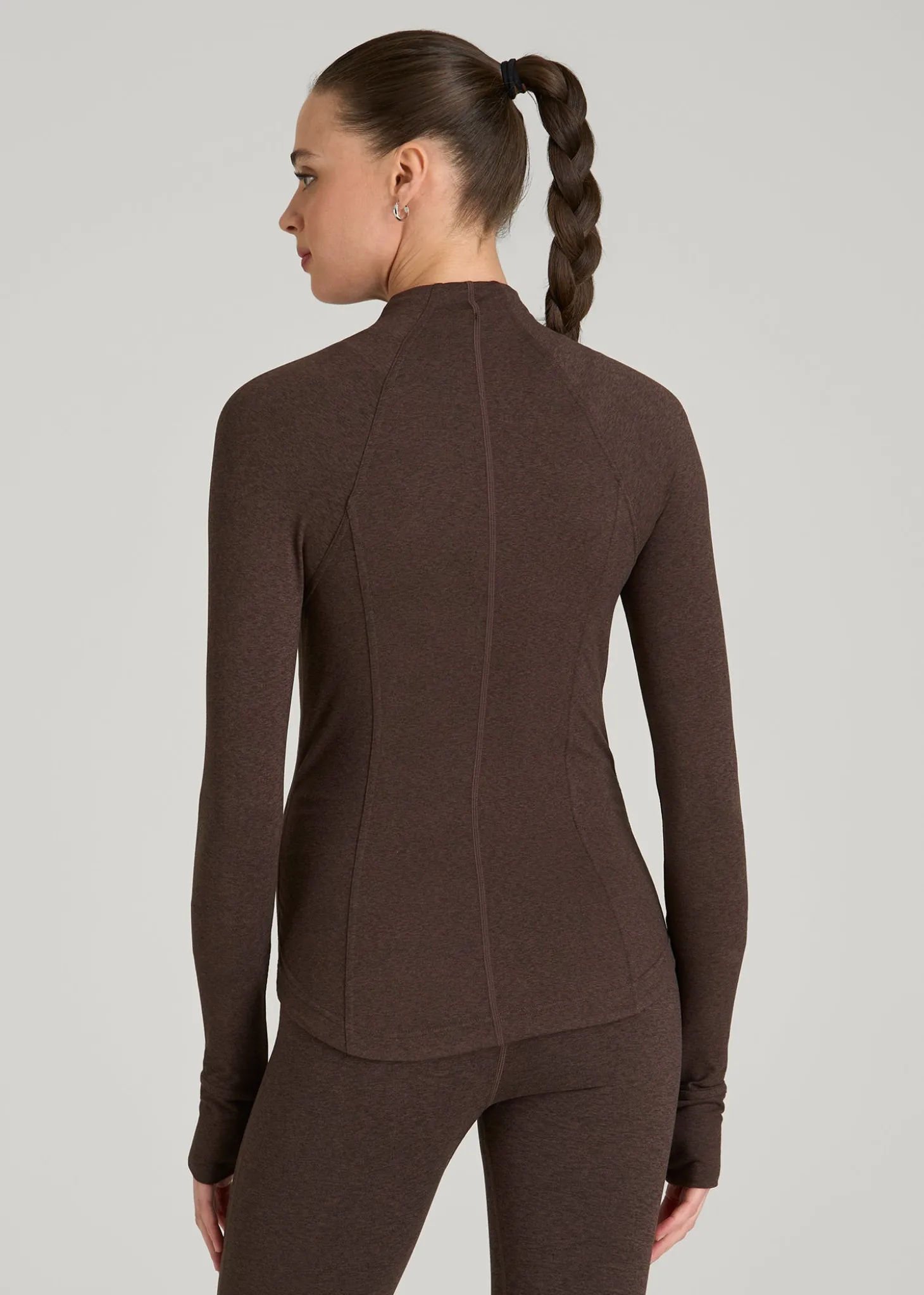 Ultra Soft Athletic Zip Up Jacket for Tall Women