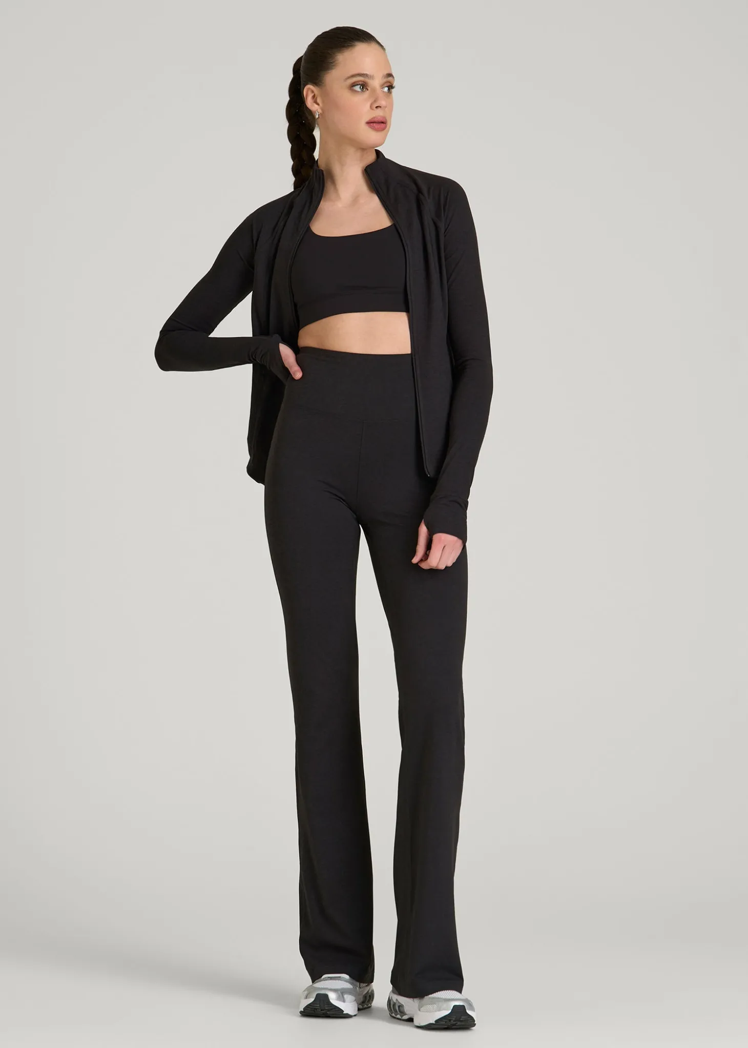 Ultra Soft High Rise Flare Yoga Pants for Tall Women