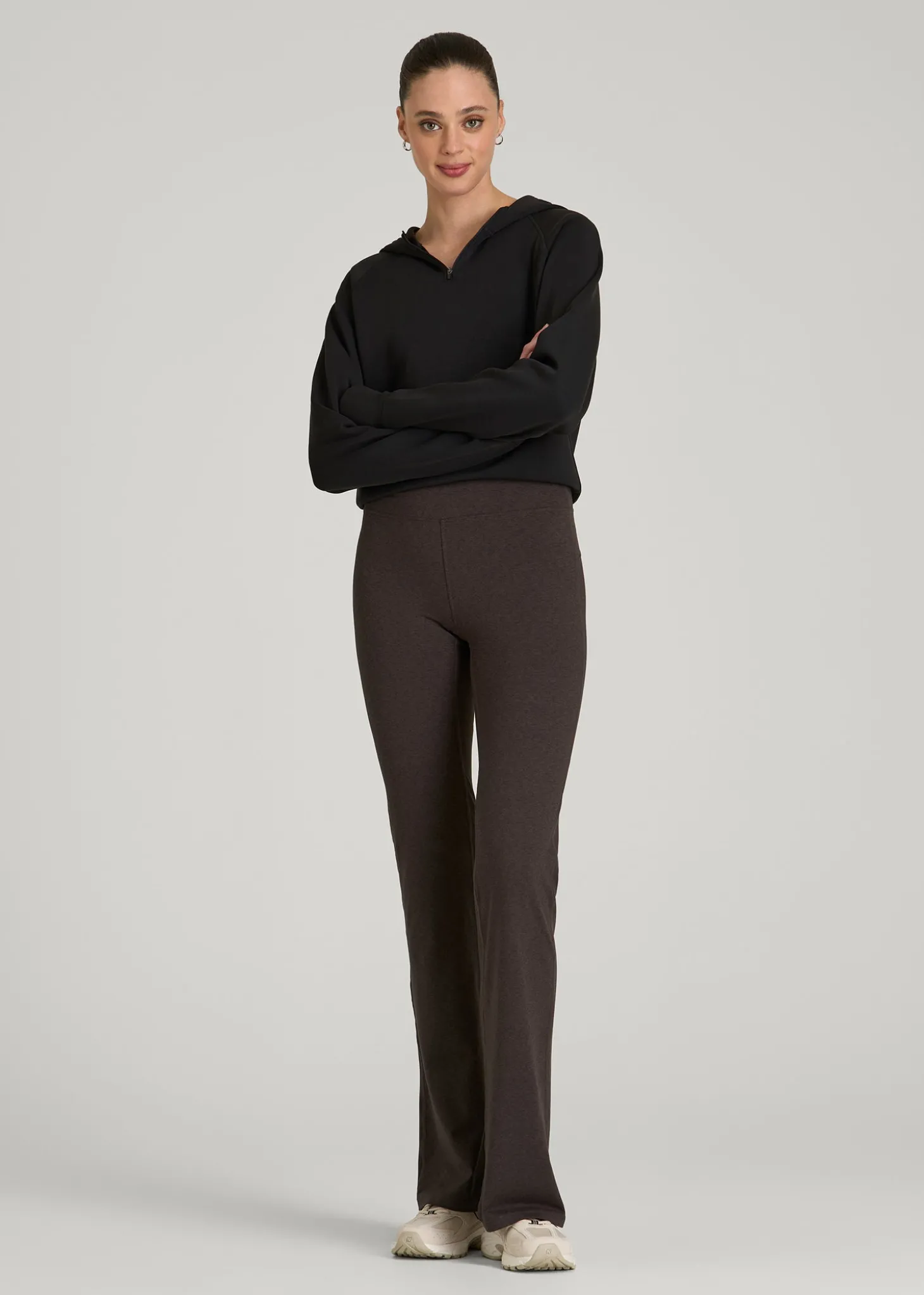 Ultra Soft High Rise Flare Yoga Pants for Tall Women
