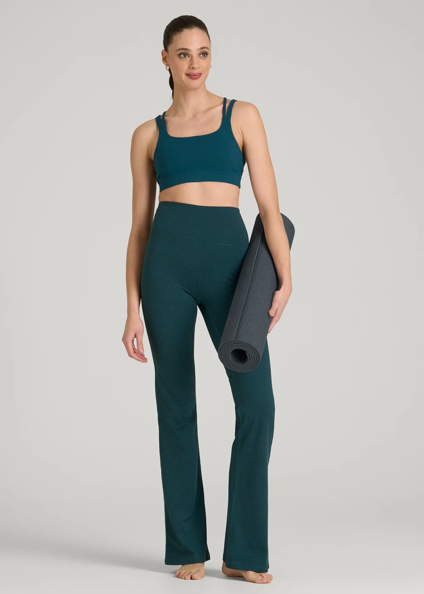 Ultra Soft High Rise Flare Yoga Pants for Tall Women