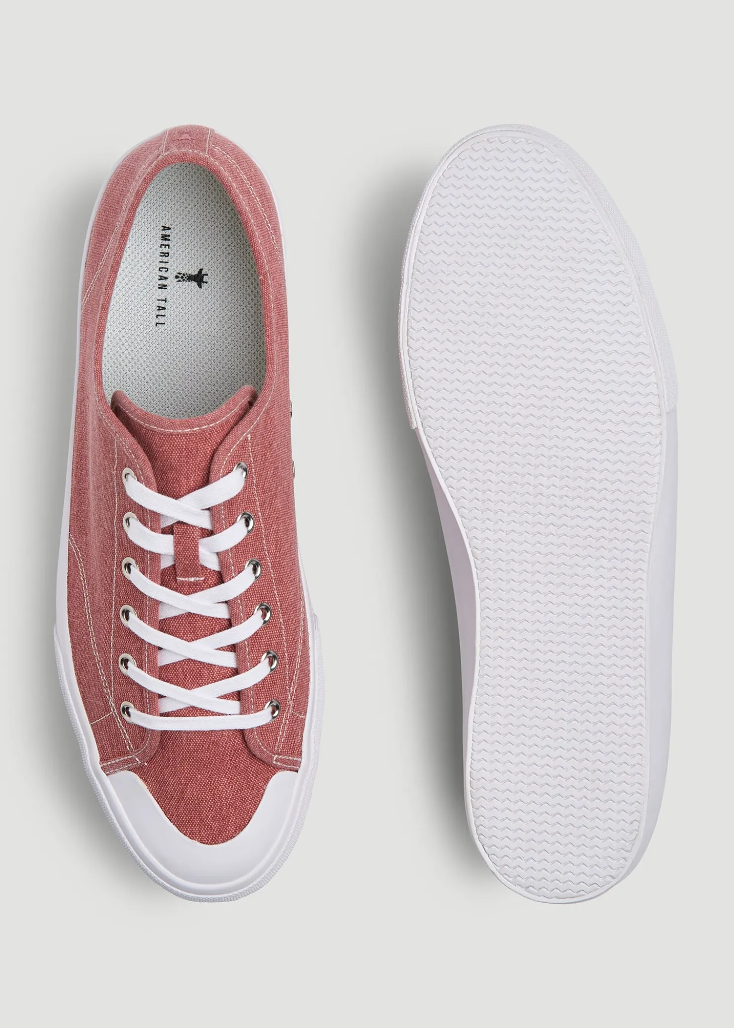 Vulcanized Sneaker for Tall Men