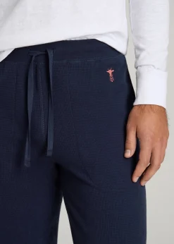 Waffle-Knit Lounge Jogger for Tall Men