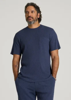 Waffle Lounge Top for Tall Men
