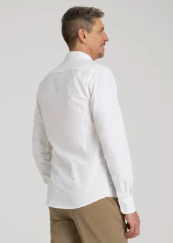 Washed Oxford Shirt for Tall Men