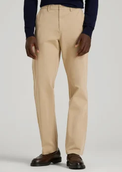 4 Way Stretch Commuter RELAXED Chino Pants for Tall Men