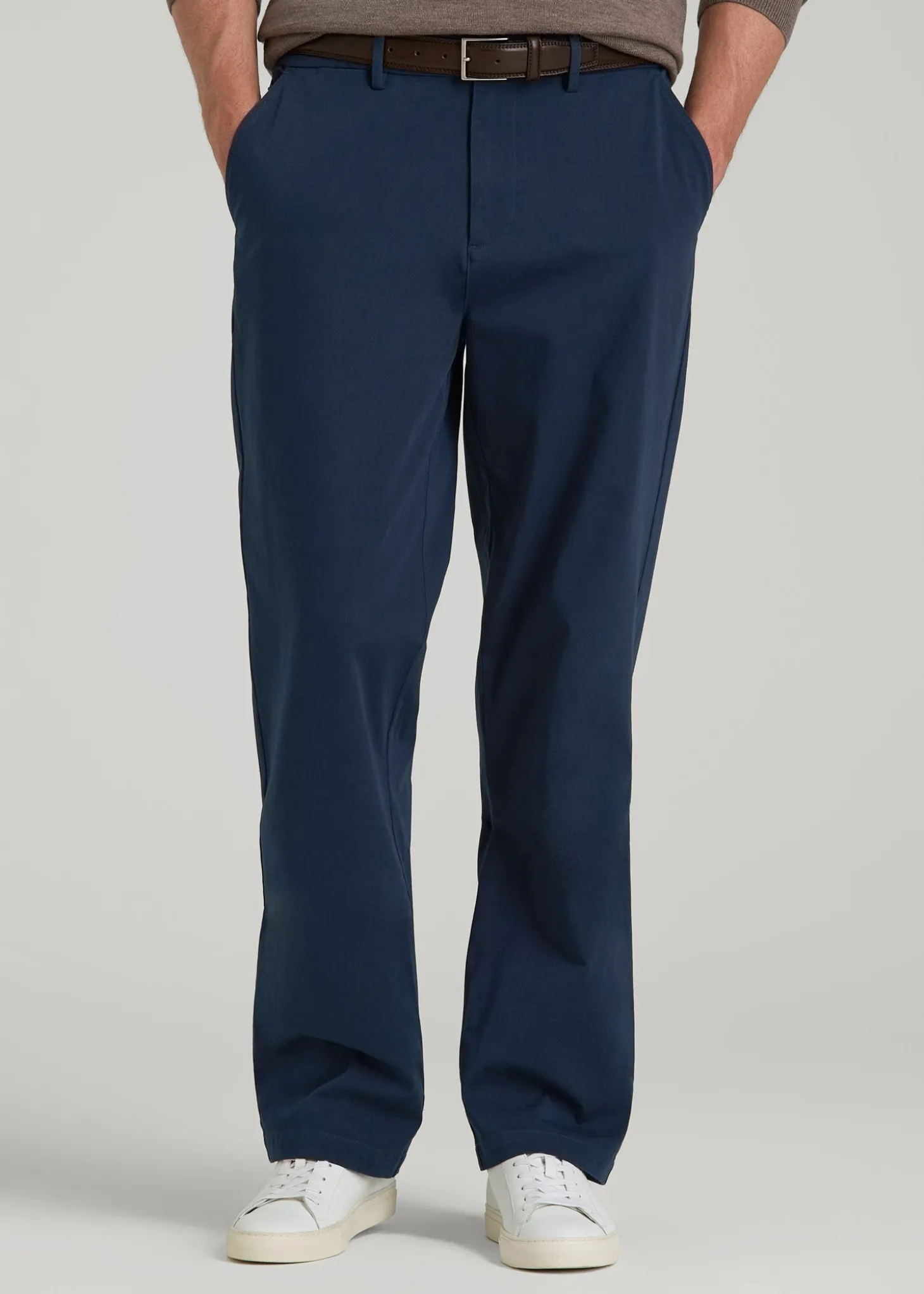 4 Way Stretch Commuter RELAXED Chino Pants for Tall Men