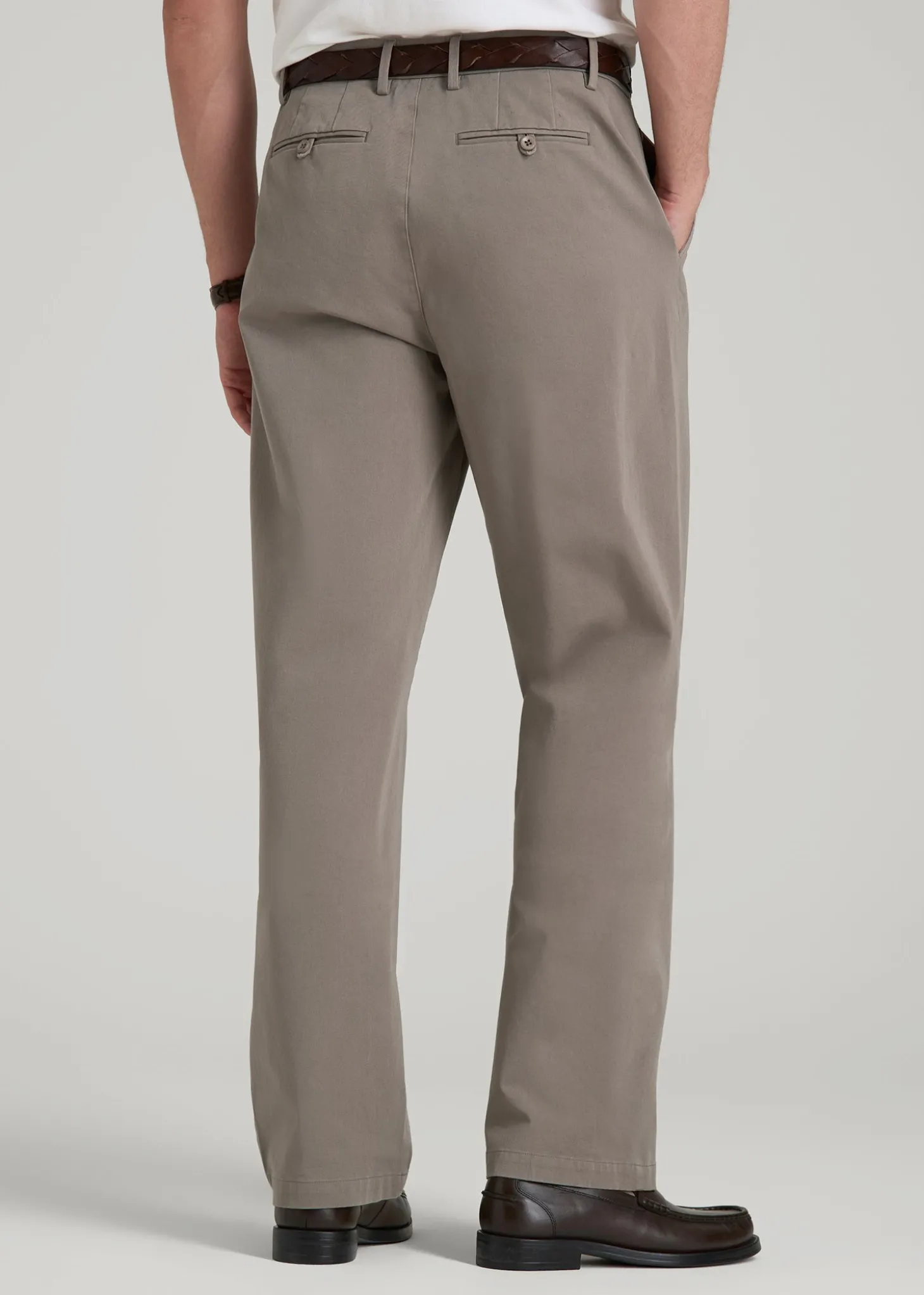4 Way Stretch Commuter RELAXED Chino Pants for Tall Men