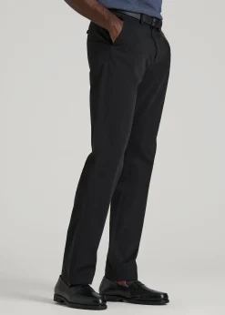 4 Way Stretch Commuter STRAIGHT Leg Chino Pants for Tall Men