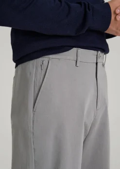 4-Way Stretch Commuter Straight Chino Pants for Tall Men
