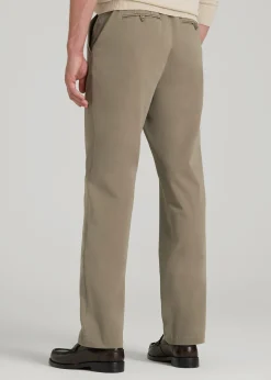 4-Way Stretch Commuter Straight Chino Pants for Tall Men