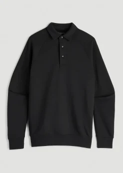 Wearever Fleece Collared Sweatshirt for Tall Men