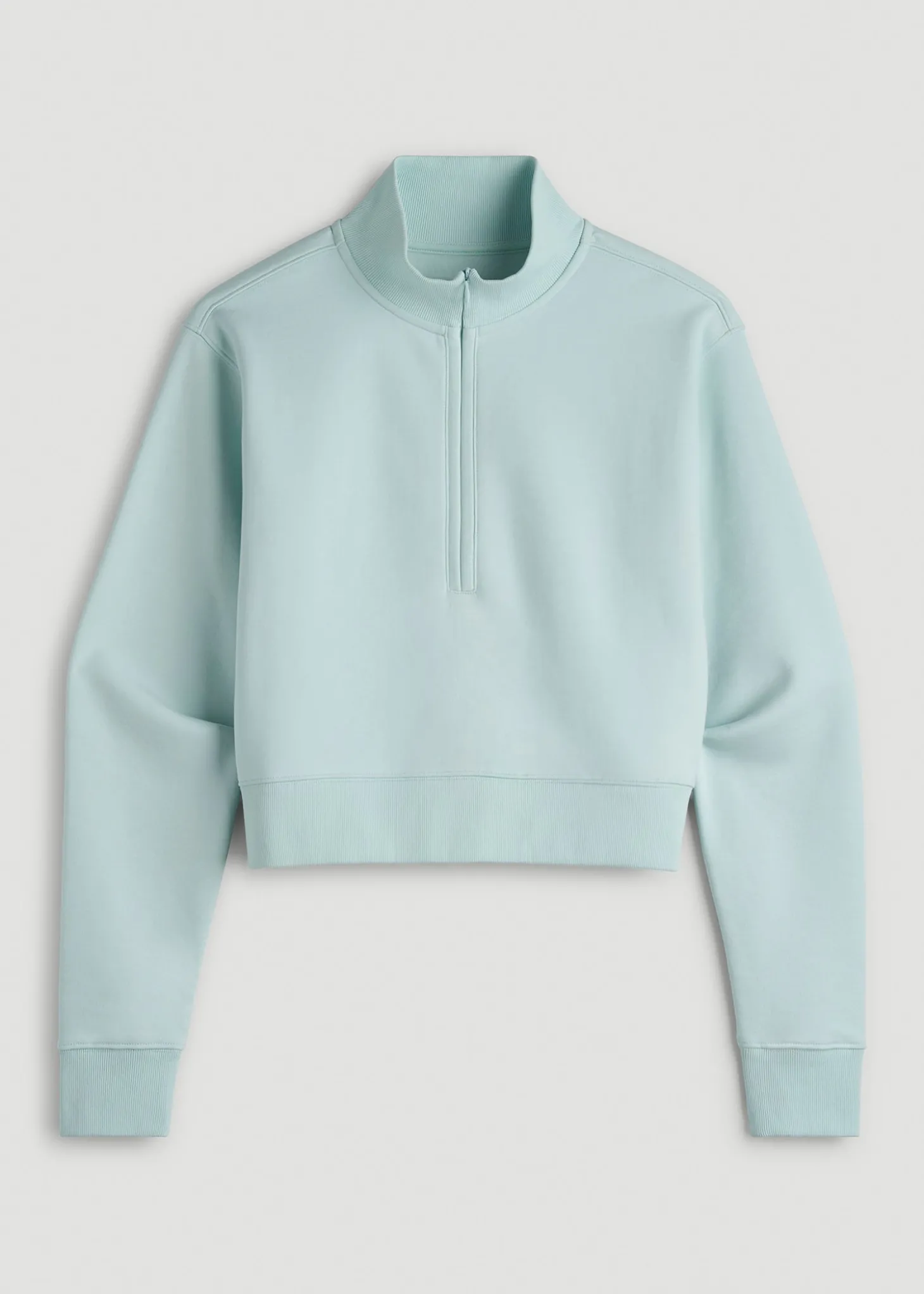 Wearever 2.0 Fleece Half-Zip Cropped Sweatshirt for Tall Women