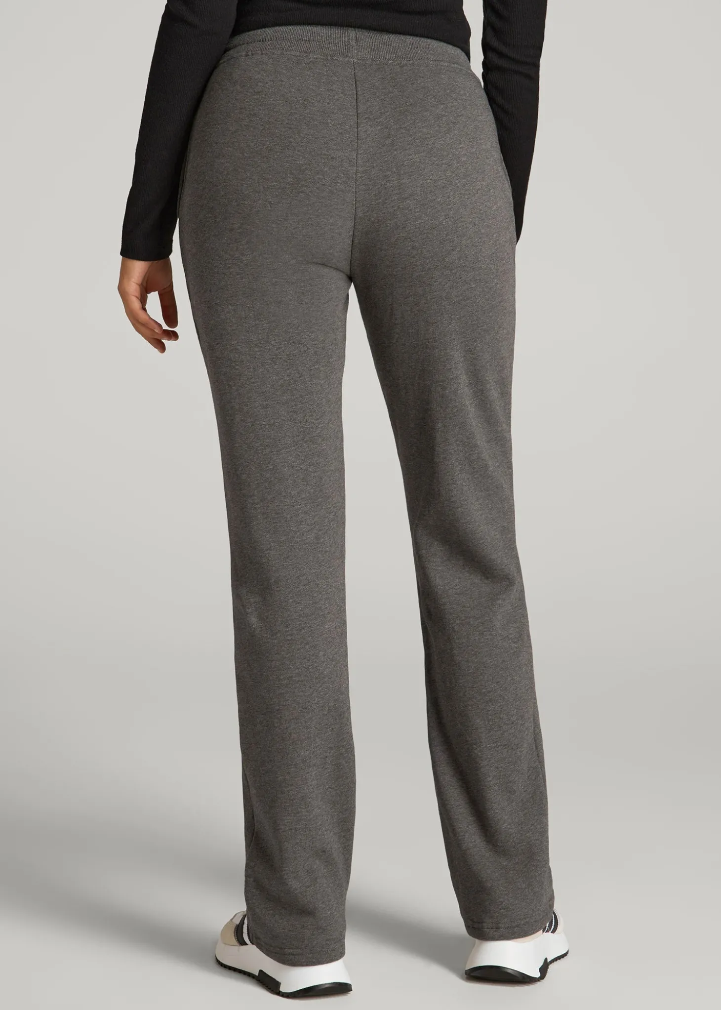 Wearever Fleece Open-Bottom Sweatpants for Tall Women