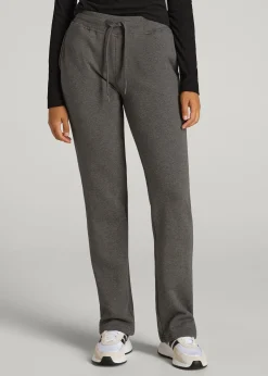 Wearever Fleece Open-Bottom Sweatpants for Tall Women
