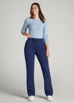 Wearever Fleece Open-Bottom Sweatpants for Tall Women