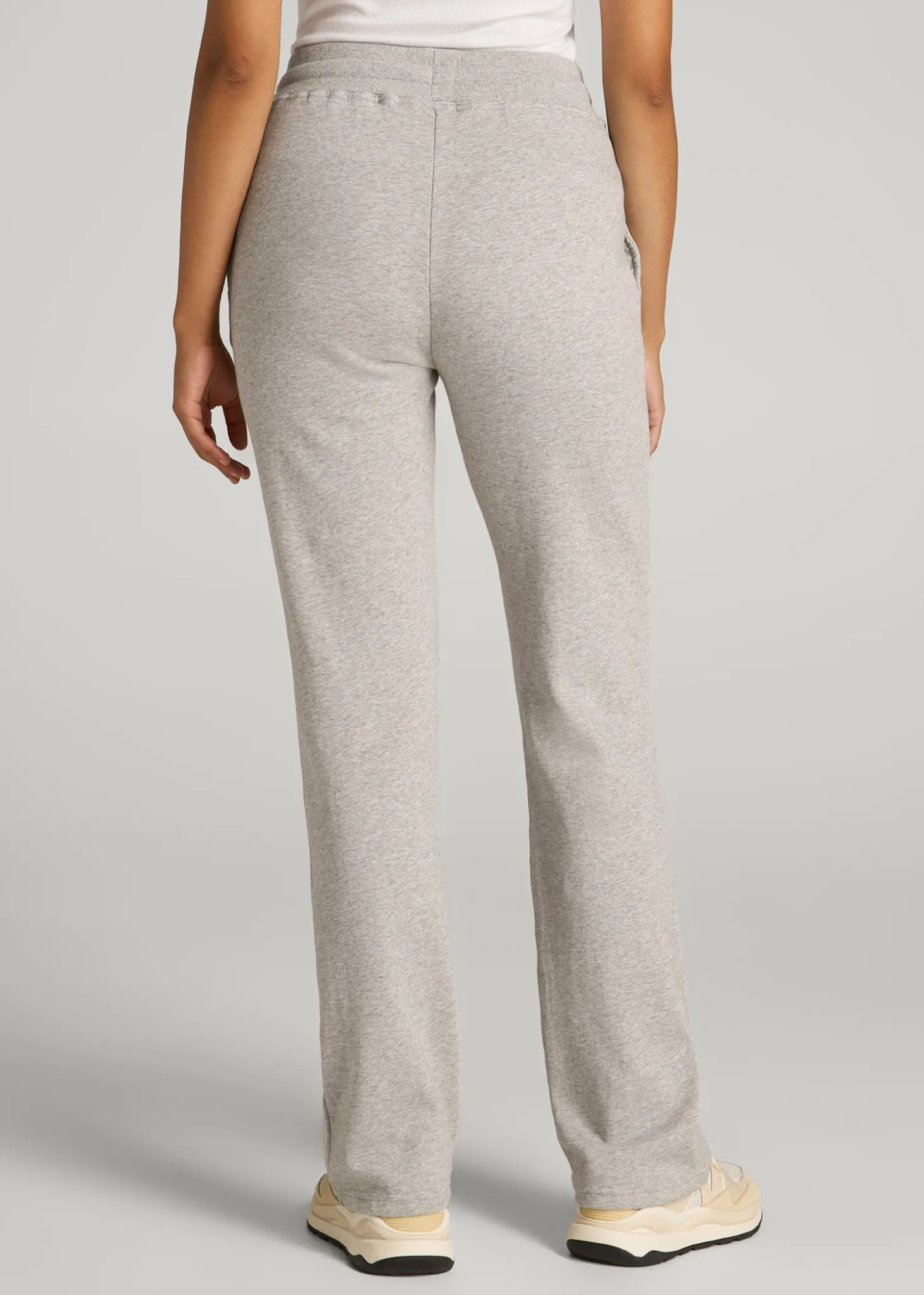 Wearever Fleece Open-Bottom Sweatpants for Tall Women
