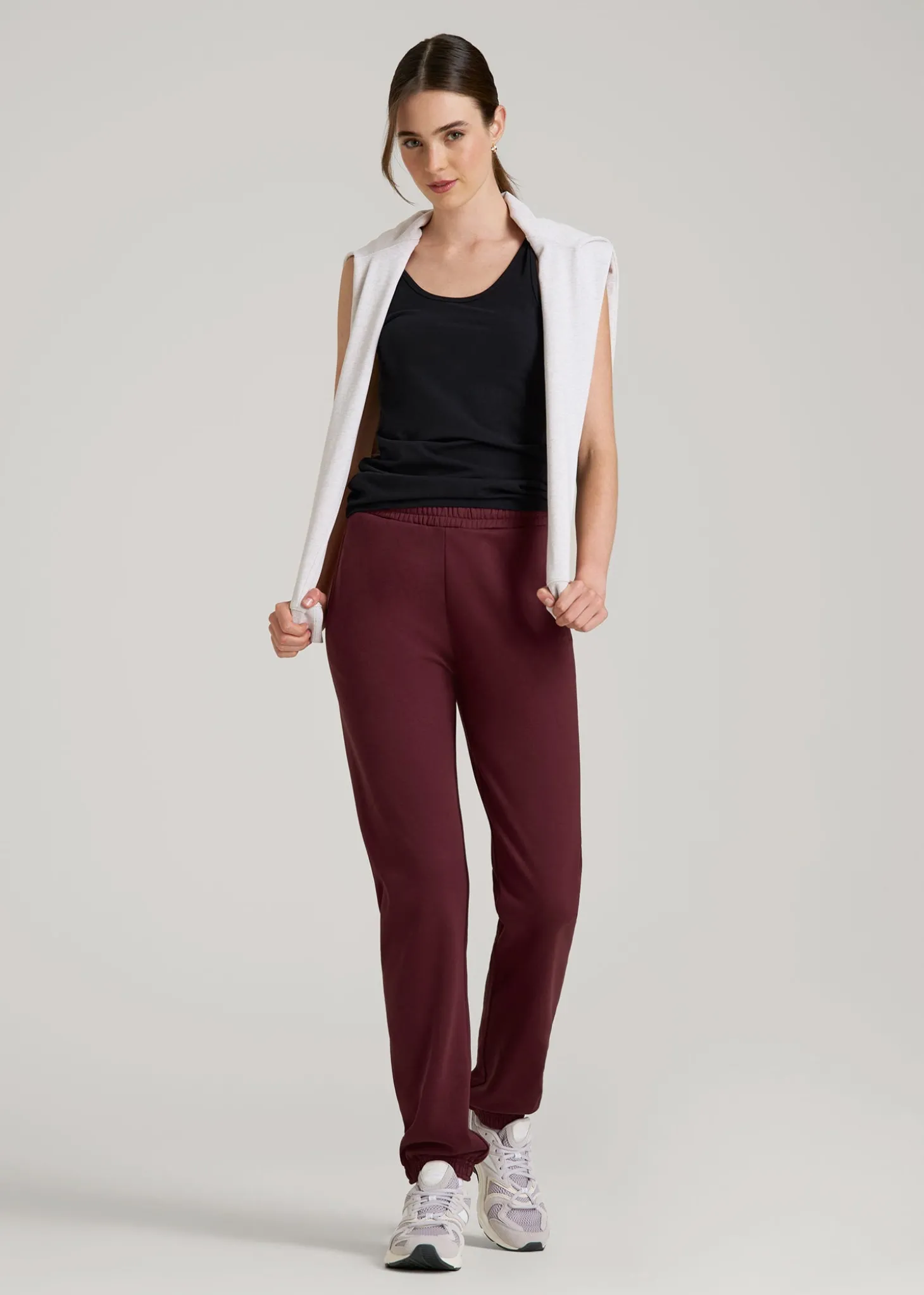 Wearever Fleece Relaxed Sweatpants for Tall Women