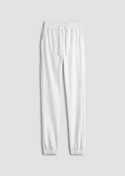 Wearever Fleece Slim Fit High-Waisted Garment Dye Sweatpants for Tall Women