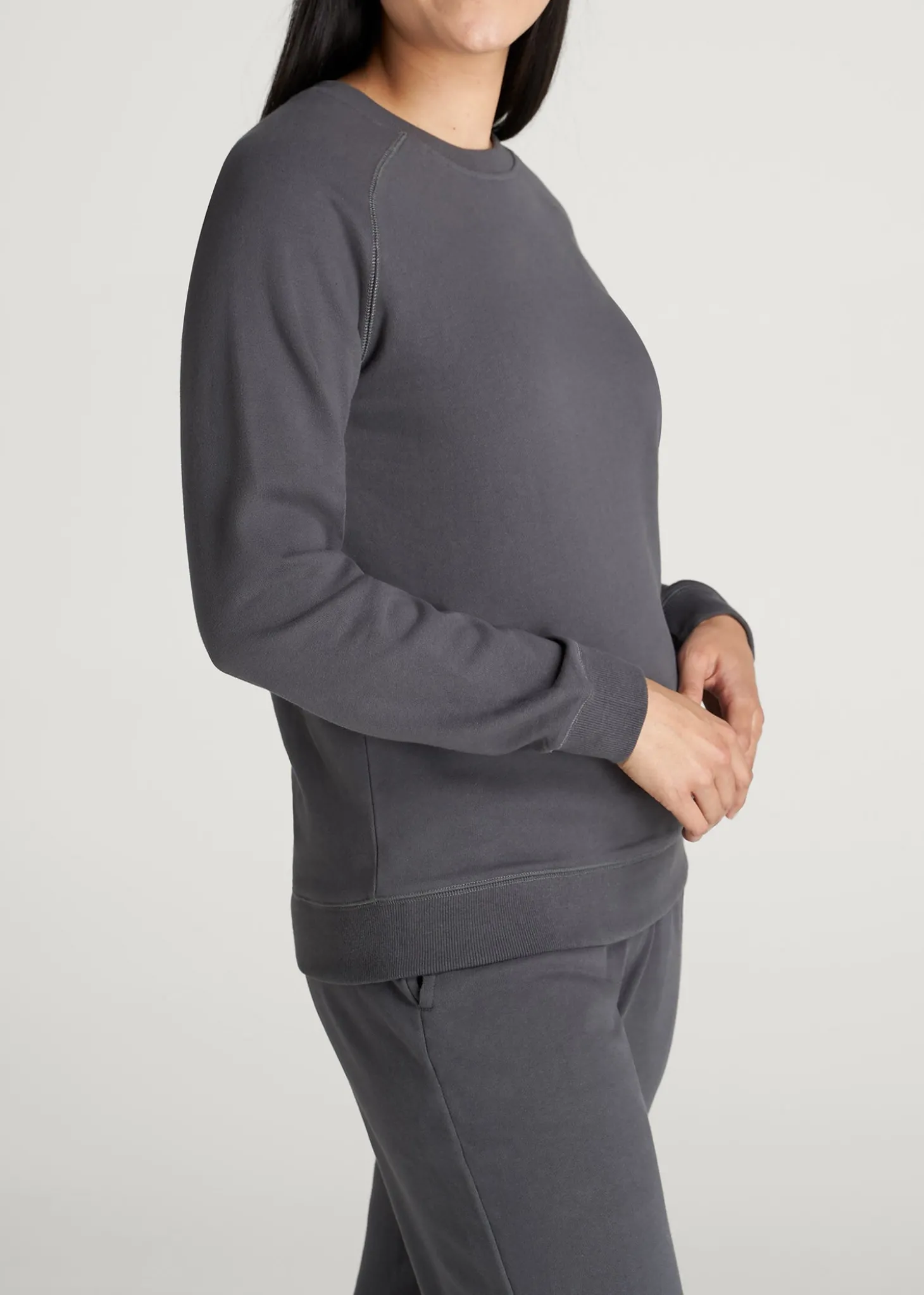 Wearever French Terry Crewneck Sweatshirt for Tall Women