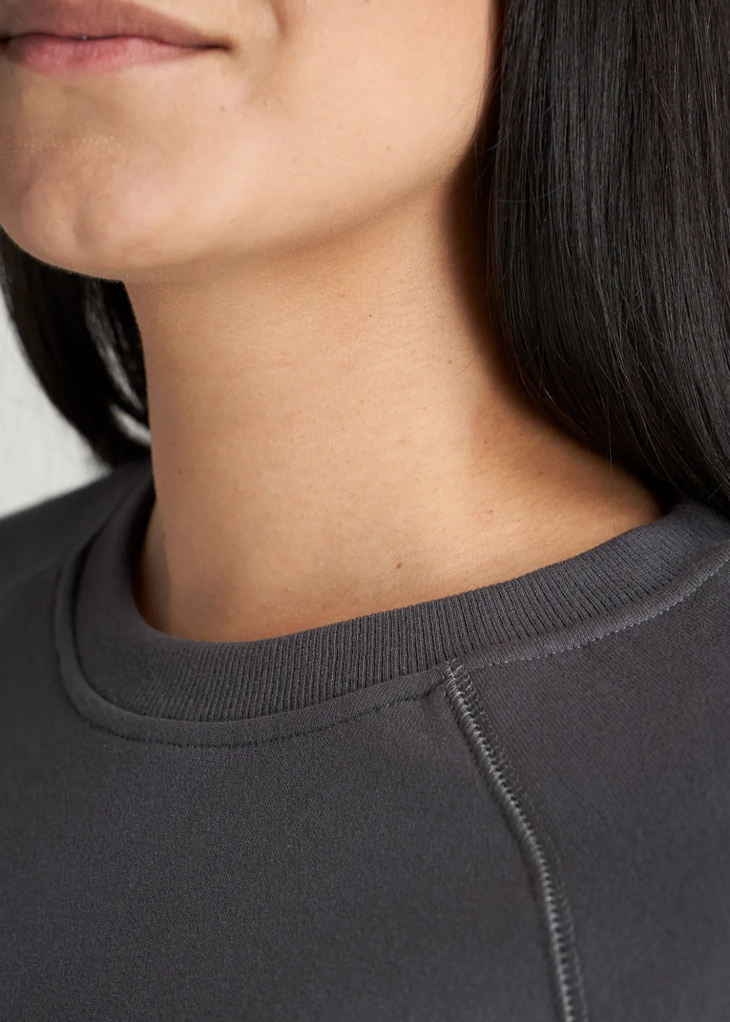 Wearever French Terry Crewneck Sweatshirt for Tall Women