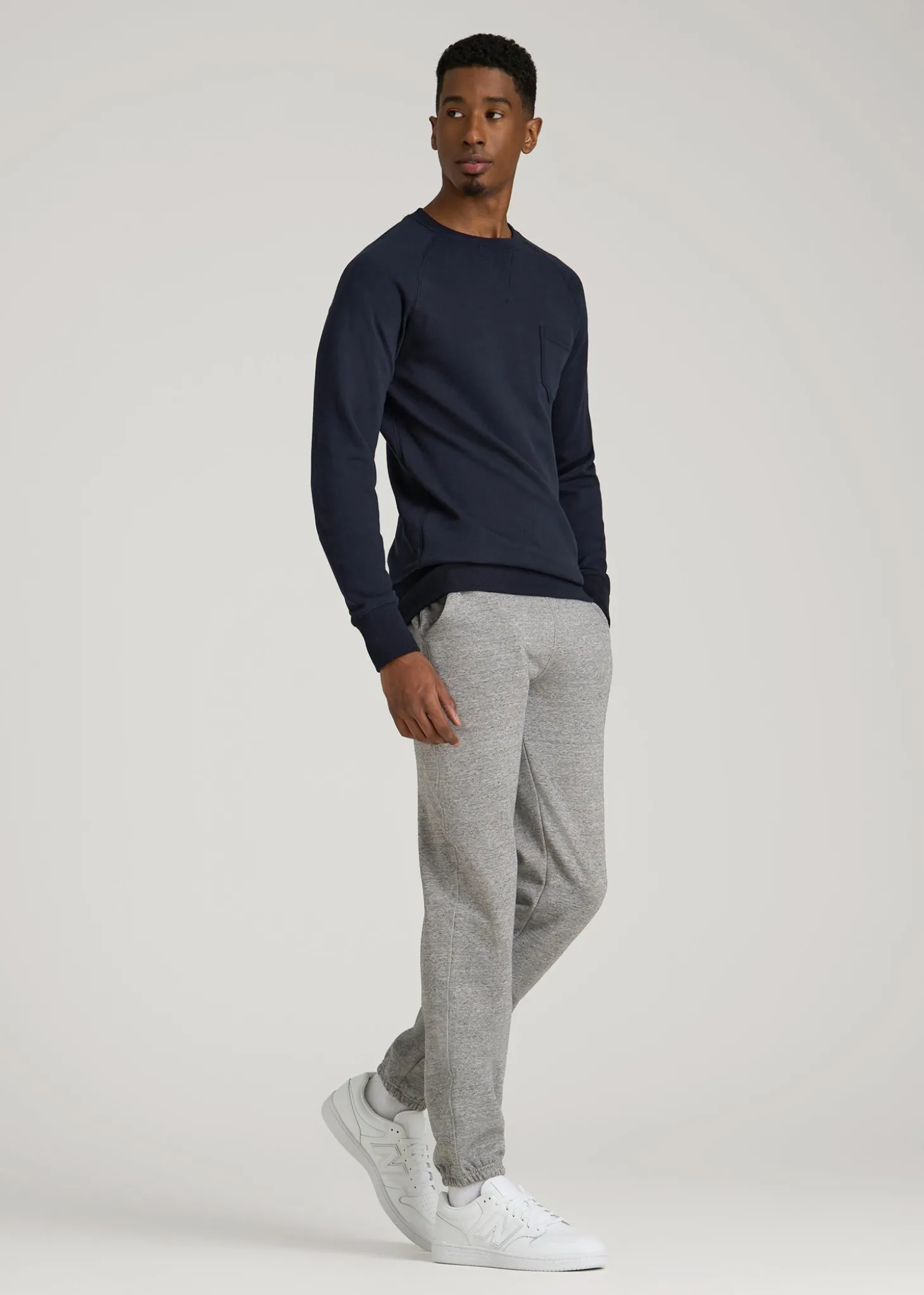 Wearever 2.0 French Terry Crewneck Sweatshirt for Tall Men
