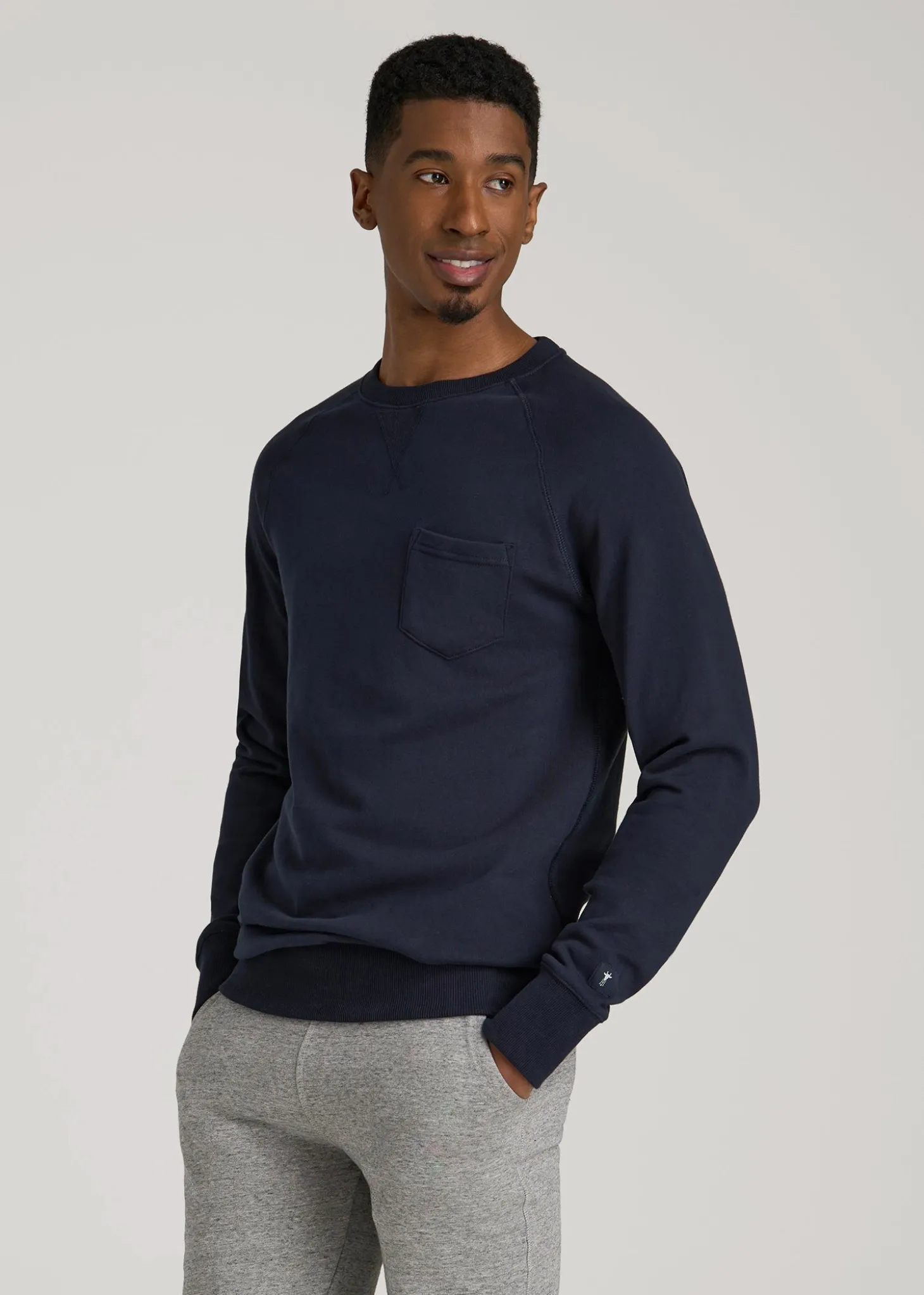 Wearever 2.0 French Terry Crewneck Sweatshirt for Tall Men