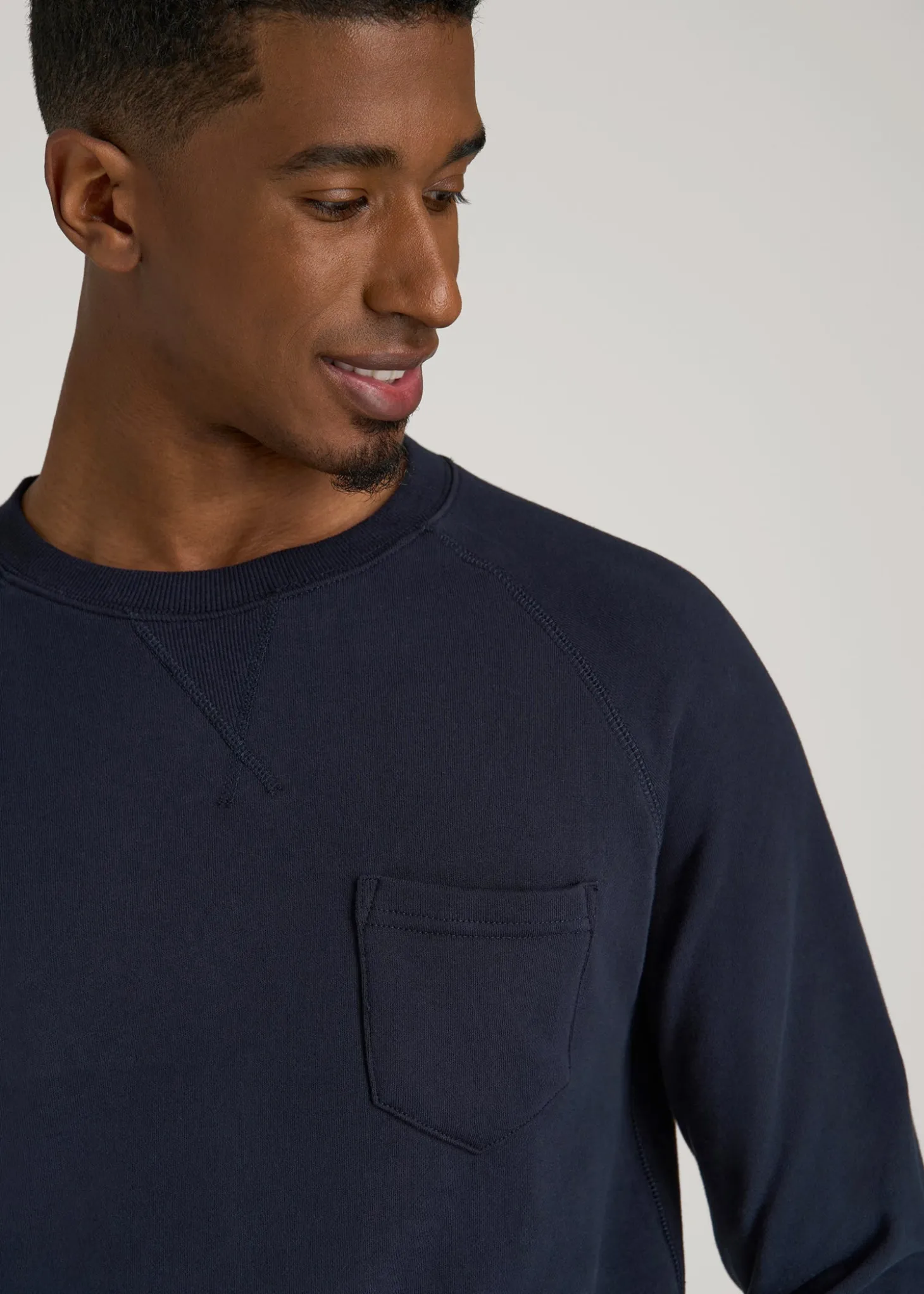 Wearever 2.0 French Terry Crewneck Sweatshirt for Tall Men