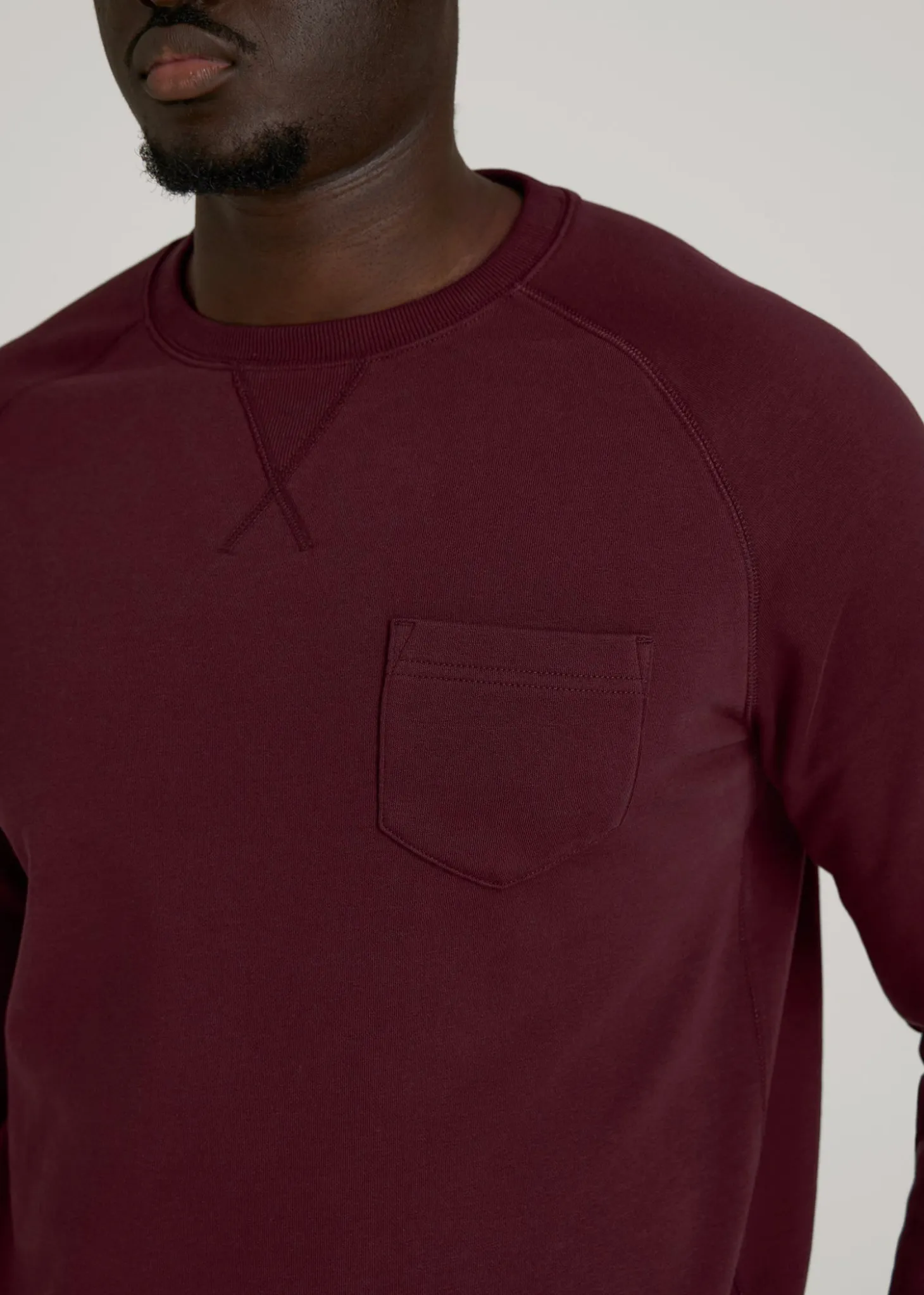 Wearever 2.0 French Terry Crewneck Sweatshirt for Tall Men