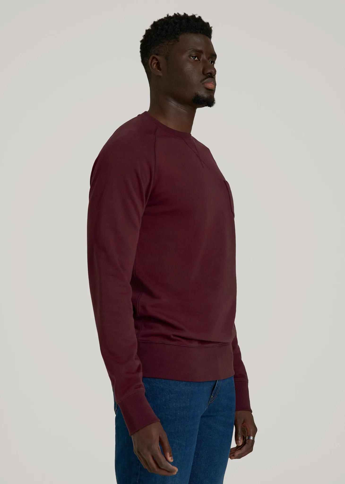 Wearever 2.0 French Terry Crewneck Sweatshirt for Tall Men