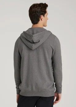 Wearever French Terry Full-Zip Hoodie for Tall Men