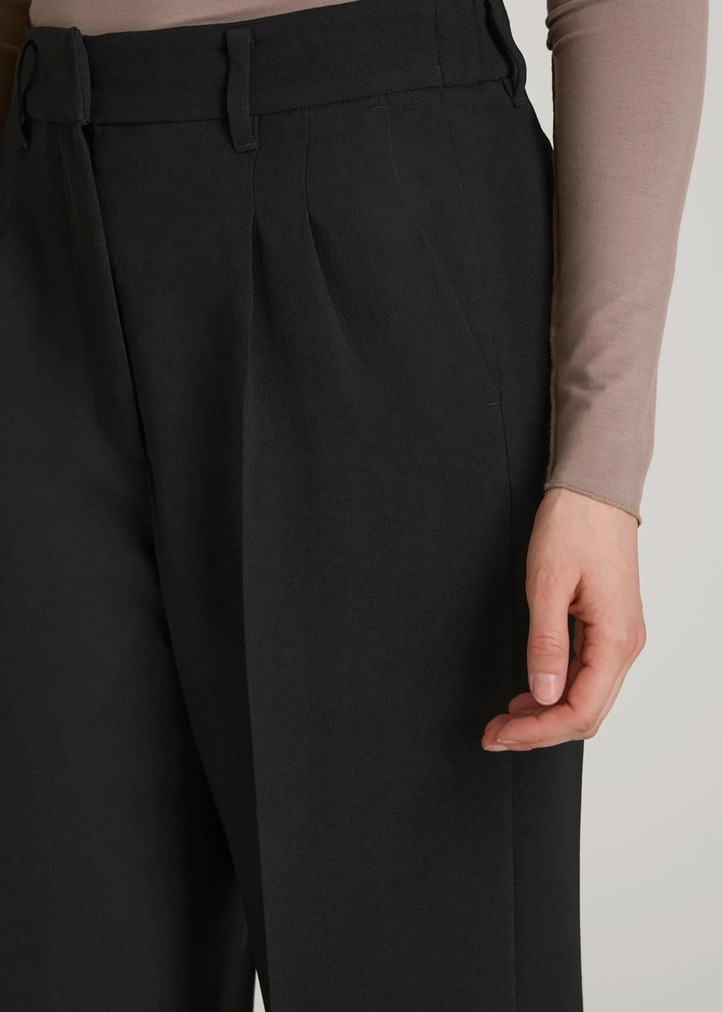 Wide Leg Pleated Dress Pants 2.0 for Tall Women