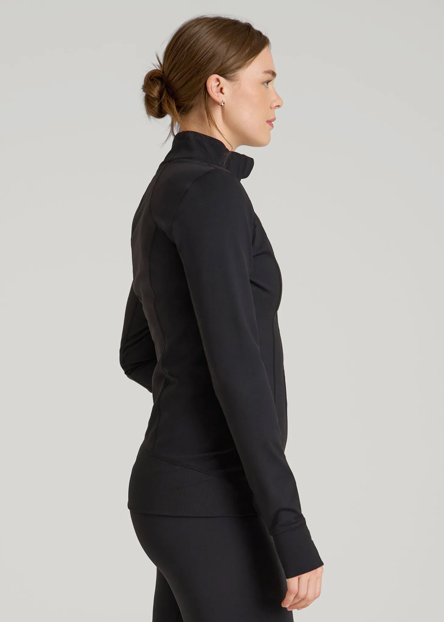 Women's Athletic Zip-Up Jacket for Tall Women