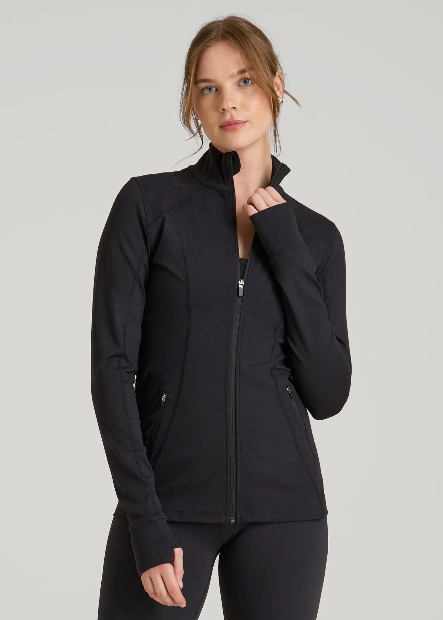 Women's Athletic Zip-Up Jacket for Tall Women
