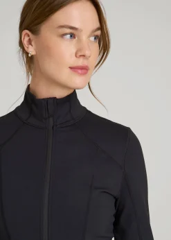 Women's Athletic Zip-Up Jacket for Tall Women