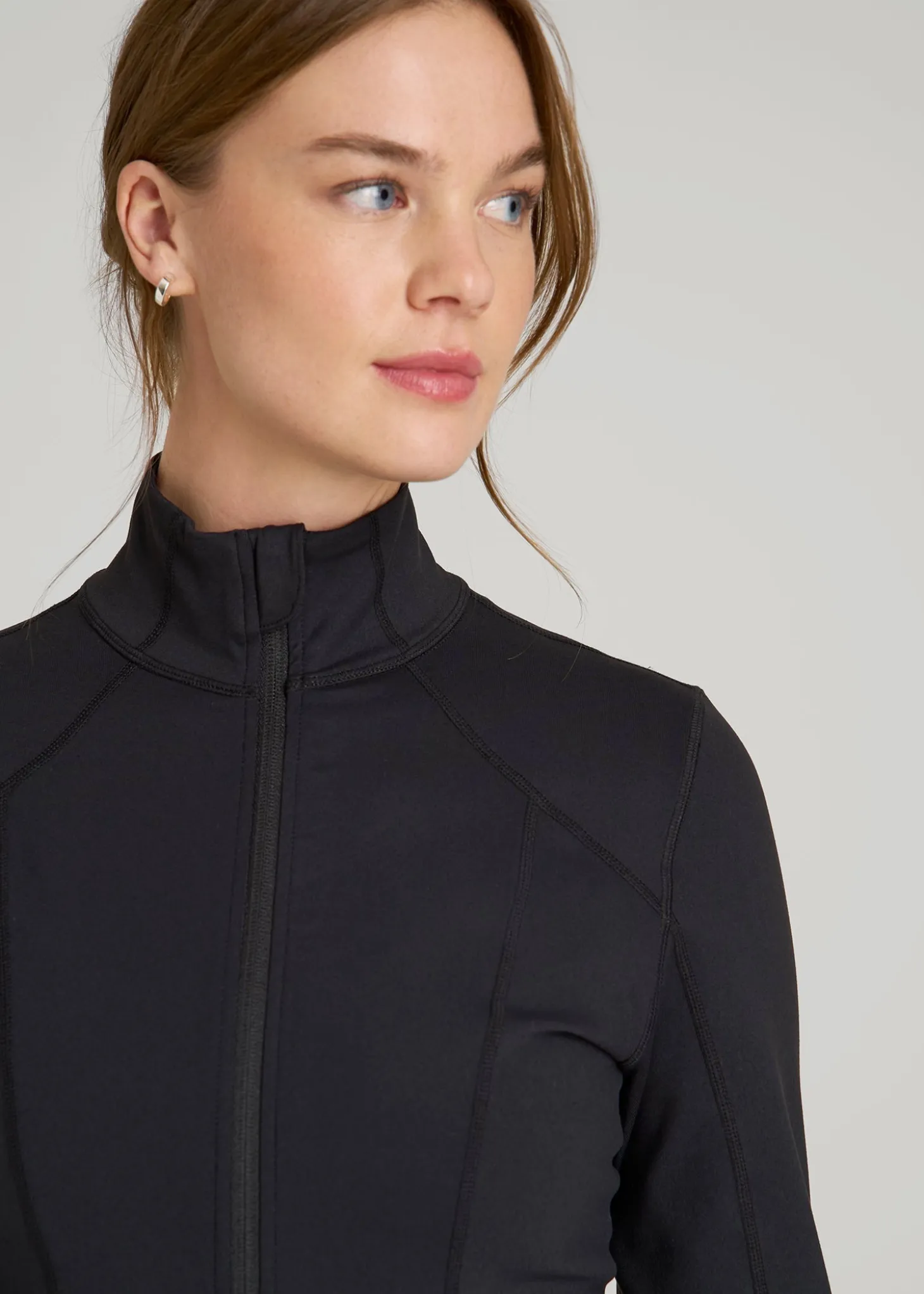 Women's Athletic Zip-Up Jacket for Tall Women