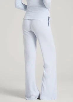 Women's Ribbed Flare Lounge Pants for Tall Women