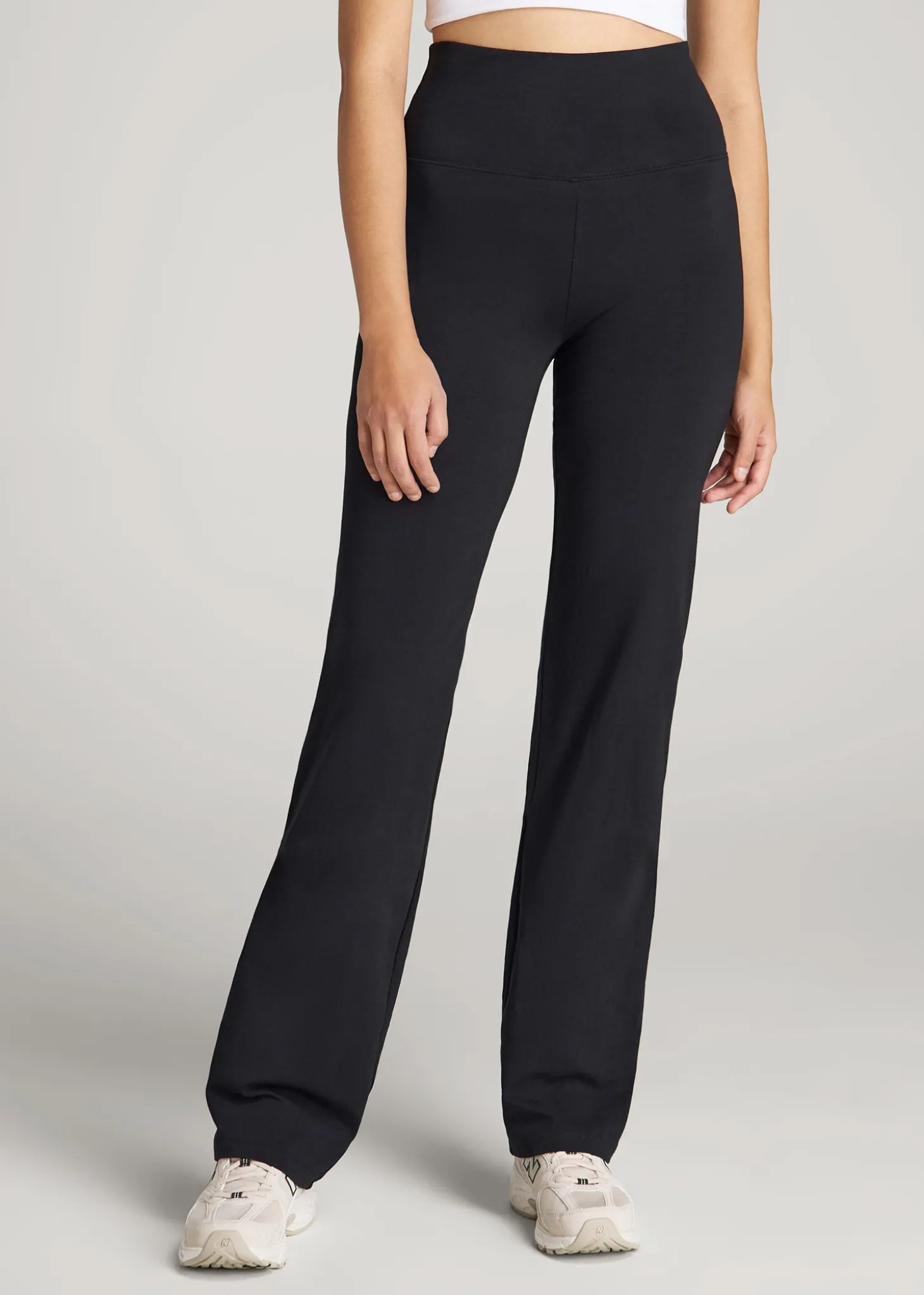 Women's Straight Leg Cotton Leggings for Tall Women