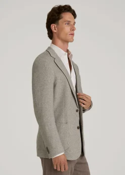 Wool Blend Blazer for Tall Men