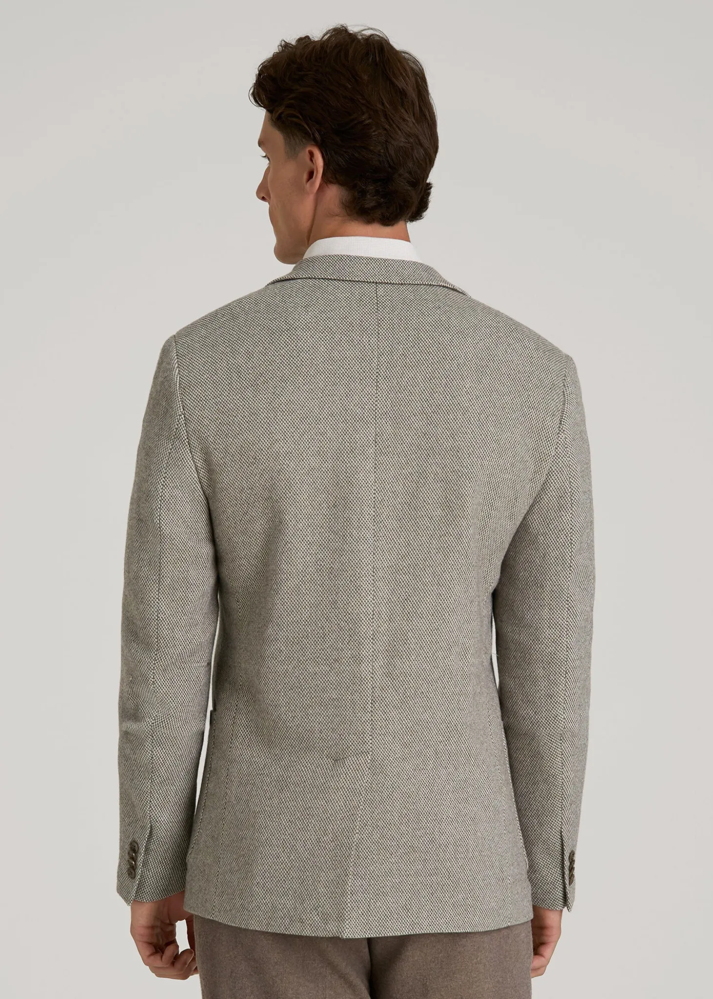 Wool Blend Blazer for Tall Men