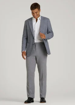 Wool Blend Blazer for Tall Men