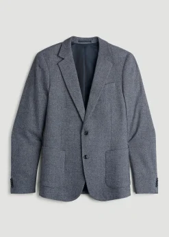 Wool Blend Blazer for Tall Men