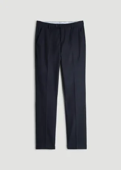 Wool Blend Dress Pants for Tall Men